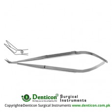 Micro Vascular Scissors Angled 45° Stainless Steel, 18 cm - 7"